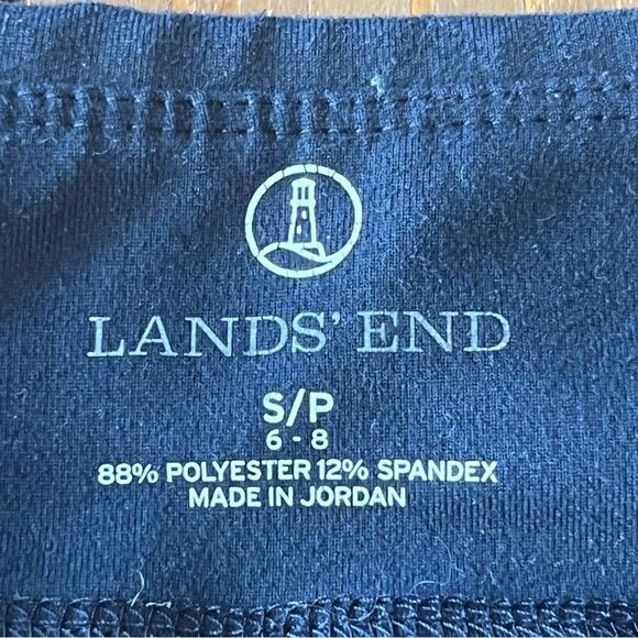 LAND'S END Women's Straight Leg Elastic Waist Lounge Pants - Picture 4 of 8